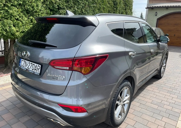 Hyundai Santa Fe cena 86900 przebieg: 155000, rok produkcji 2016 z Barcin małe 79